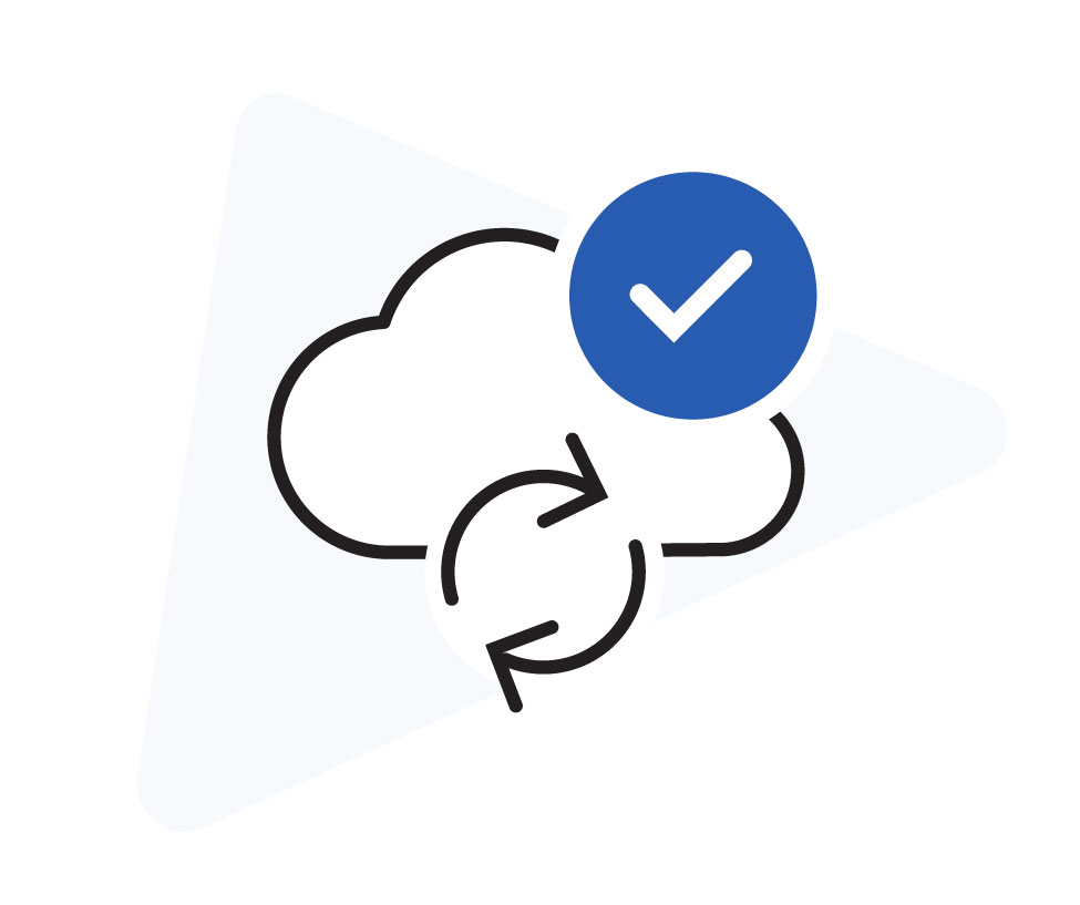 Data sync icon Data sync icon